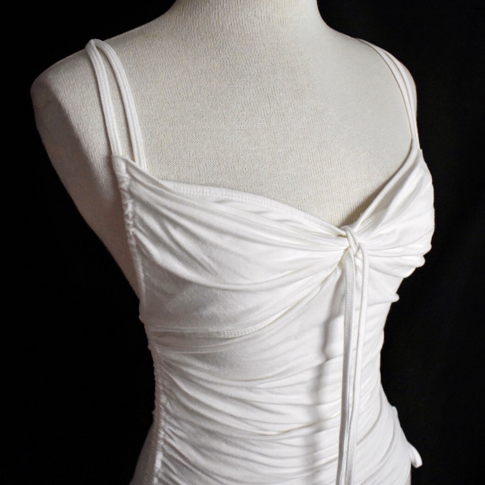 ULA Sport White Activewear Top